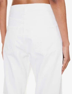 AGOLDE 90s Tapered High-rise Organic-denim Jeans -Whistles Shop R04203311 SALT ALT05