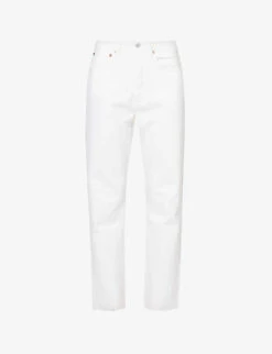 AGOLDE 90s Tapered High-rise Organic-denim Jeans