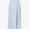 Zoe Floral-print Regular-fit Woven-blend Midi Skirt -Whistles Shop R04203332 BROOKE M