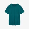 Joseph Round-neckline Cotton T-shirt -Whistles Shop R04203833 DARKTEAL M